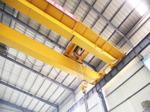 LH型電動葫蘆雙梁橋式起重機構(gòu)造圖